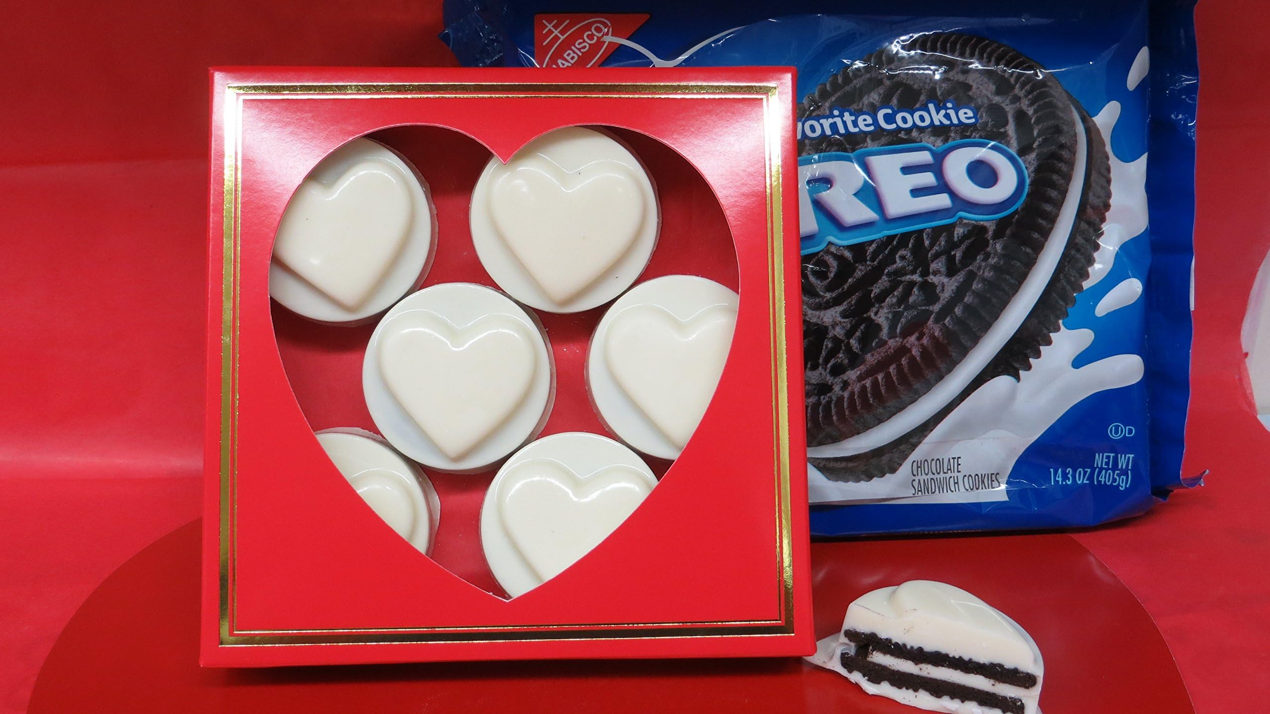 White Chocolate Covered Oreos