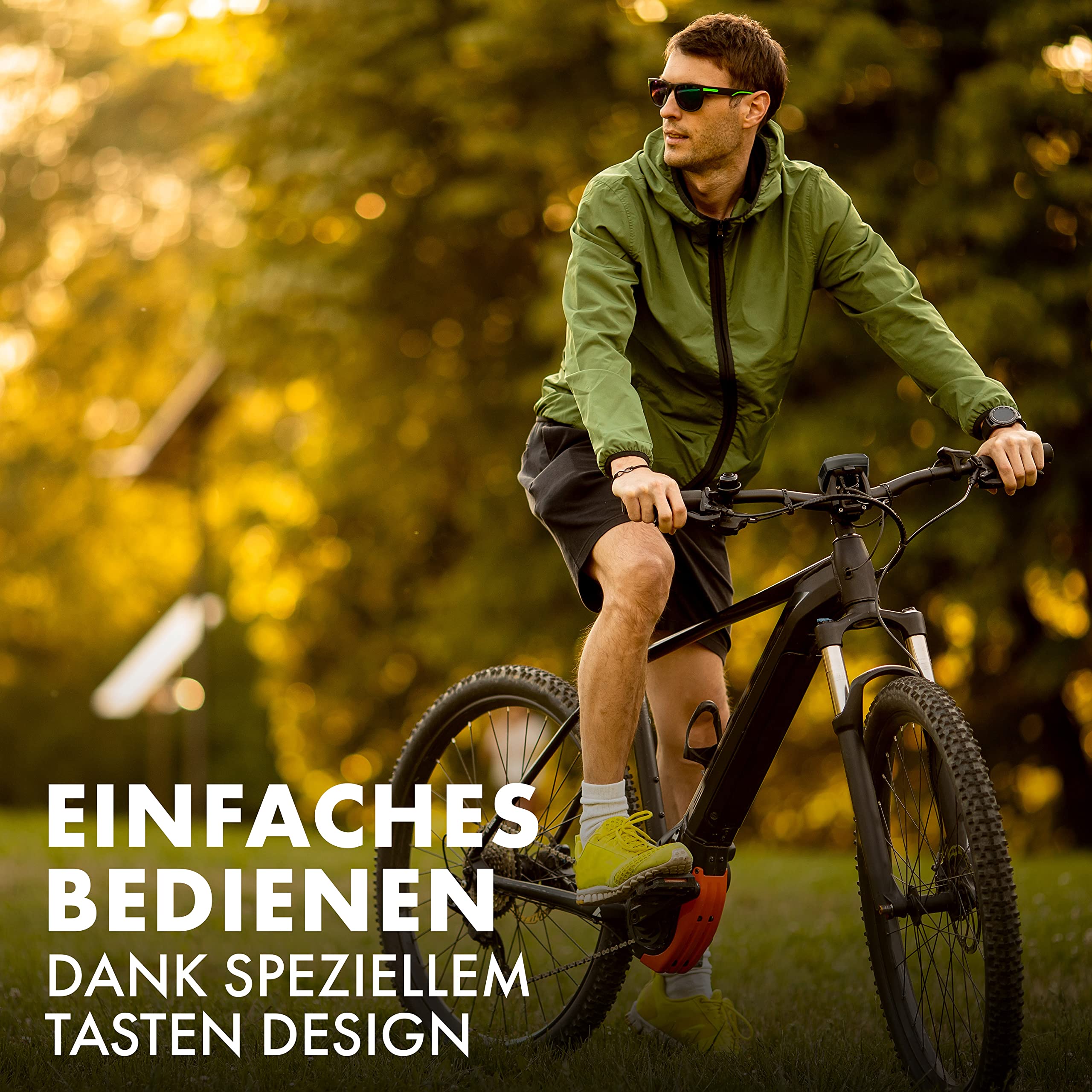LAINFELD Ochrona wyświetlacza do Bosch Intuvia | krystalicznie czysta ochrona wyświetlacza | w zestawie twarda obudowa ochronna | pokrowiec ochronny na rower elektryczny przed wodą i zarysowaniami