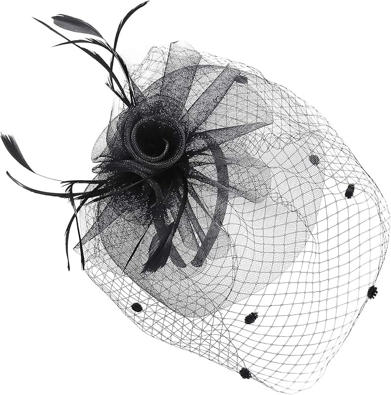 funeral hats with veils