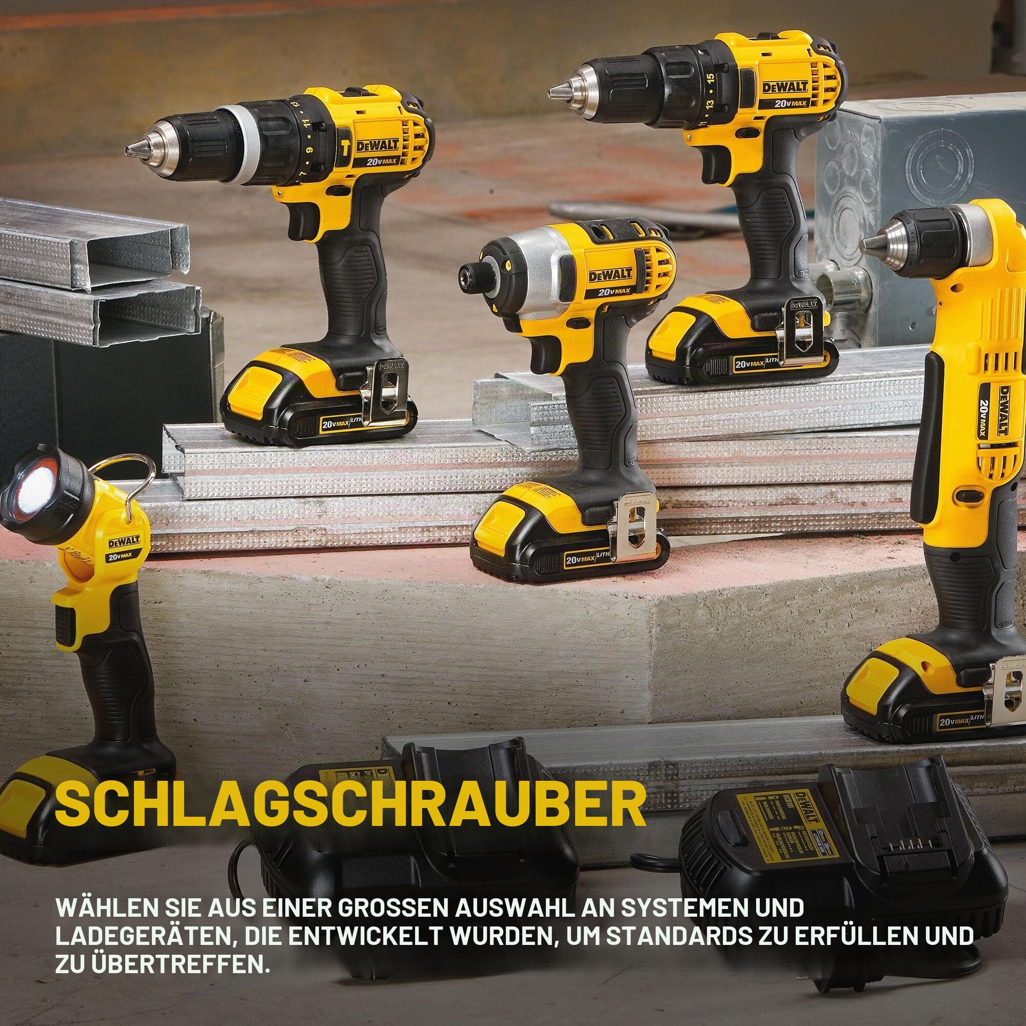 DEWALT Rechtwinklige Befestigung, schlagfertig (DWARA120)