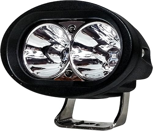 Miniatura 8 de Foco de luz LED azul de seguridad para carretillas, lámpara de advertencia para Offroad Race 12 voltios, 48 voltios