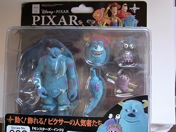 Revoltech Disney Pixar Figure Collection Monsters, Inc James P. Sullivan Action Figure