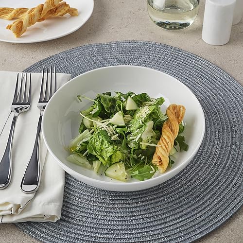 Vista 5 de Everyday White by Fitz and Floyd Nevaeh - Cuenco para pasta, juego de 4