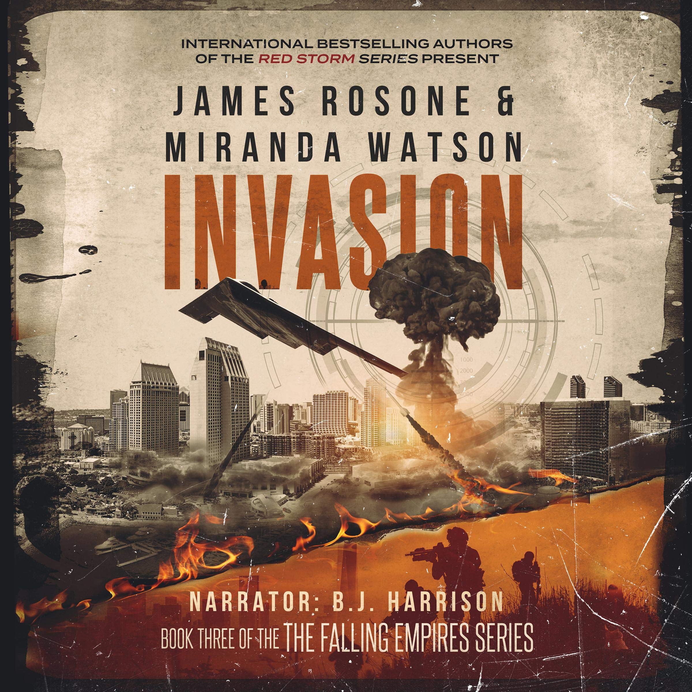 Cover art for Invasion: The Falling Empires Series, Book 3