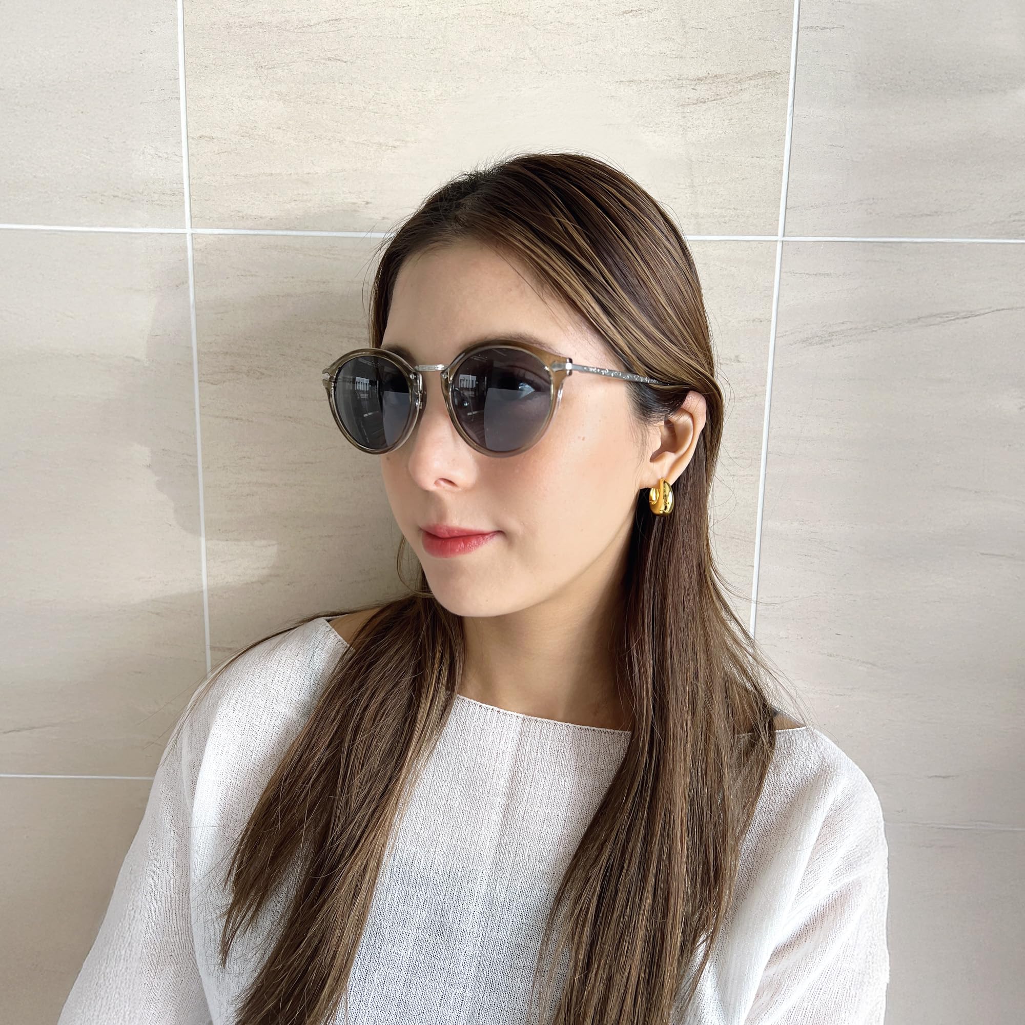 Amazon | [バニーウォーク] 偏光サングラス BW-028 BW-0283C ブラウン