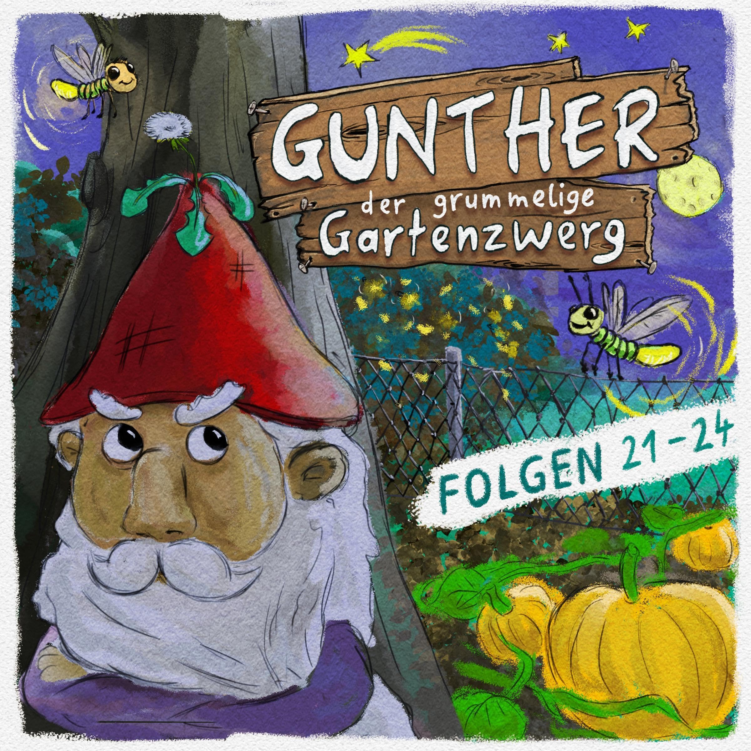 Cover art for Gunther, der grummelige Gartenzwerg, Folge 21 - 24