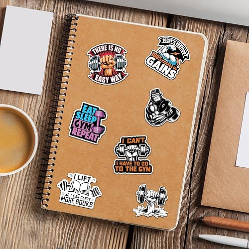 Miniatura 6 de 50 calcomanías de vinilo impermeable para laptop, botella de agua, teléfono, ventana, bicicleta, estakeboard, álbumes de recortes, regalos