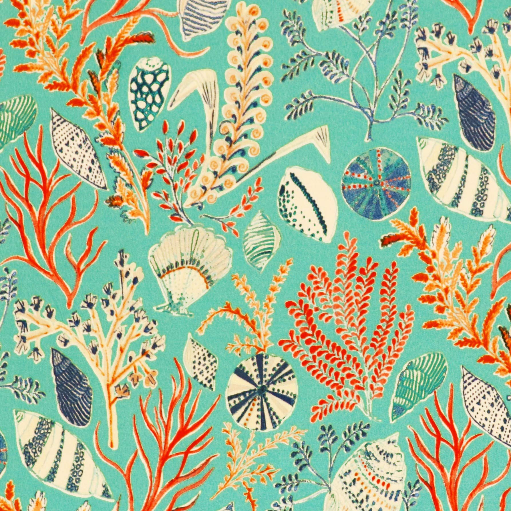 RSH Décor Indoor Outdoor Pillow Back Deep Seating Cushion Set, 24”x 27” x 5” Seat and 25” x 21” Back, Choose Color (Ocean Life Blue)