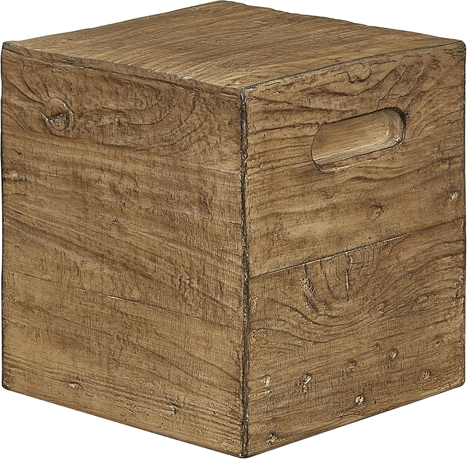 Ball & Cast Concrete Stool End Table