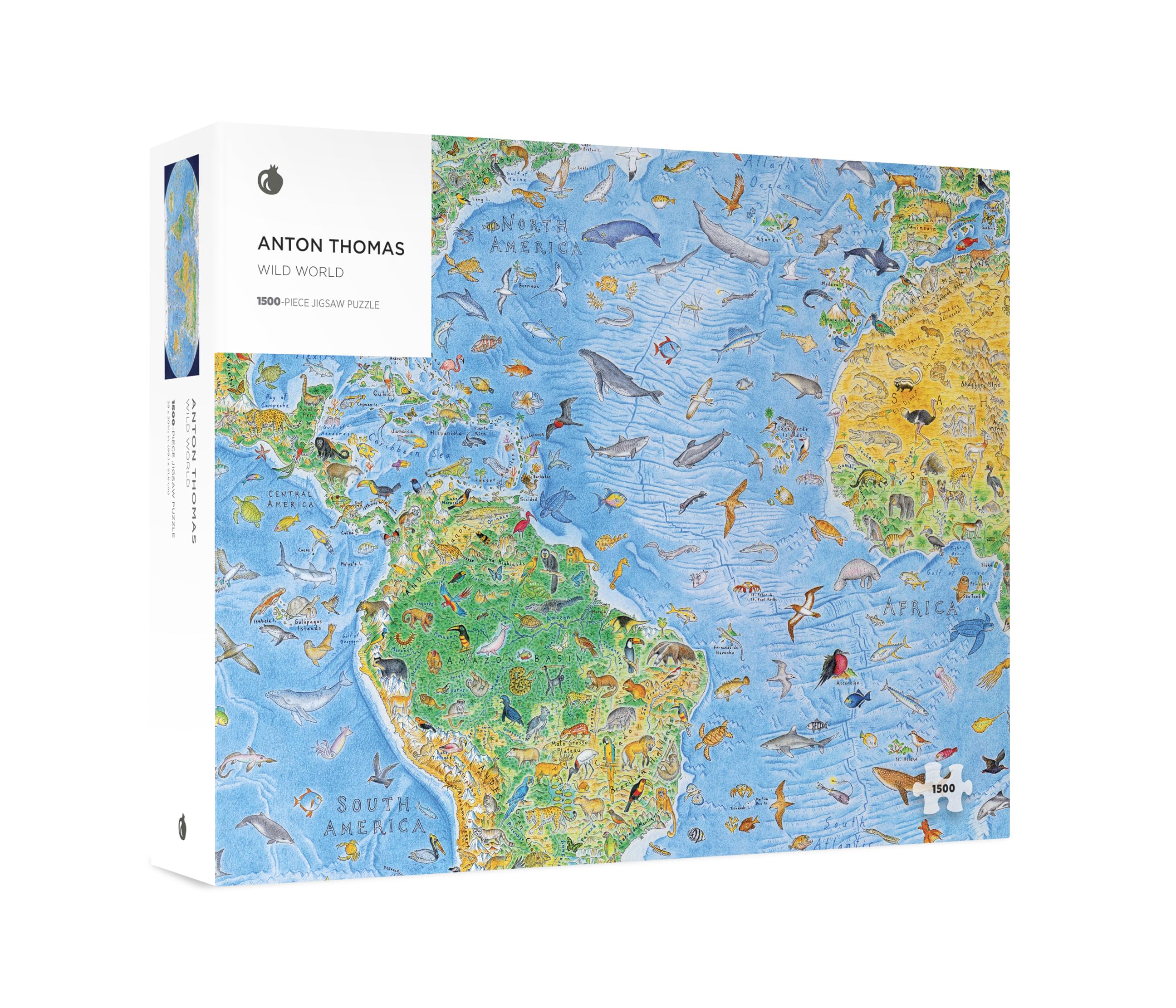 Amazon.com: Pomegranate 1500-Piece Jigsaw Puzzle for Adults, World