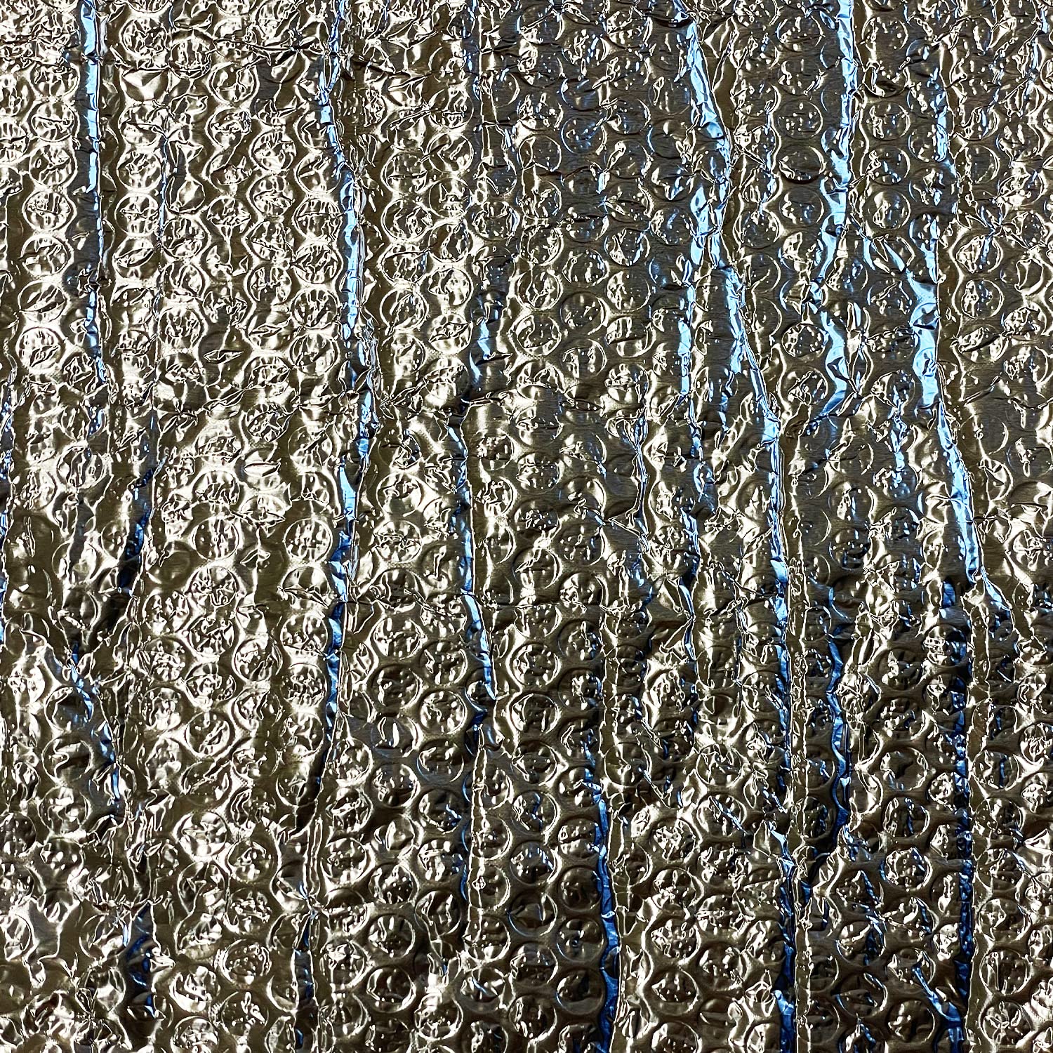 Aislante Térmico Reflexivo de Aluminio y Burbujas 50 cm x 20 m (10 m²) - Frío y Calor - Viviendas, Caravanas, Campers, Buhardillas, Uso Industrial