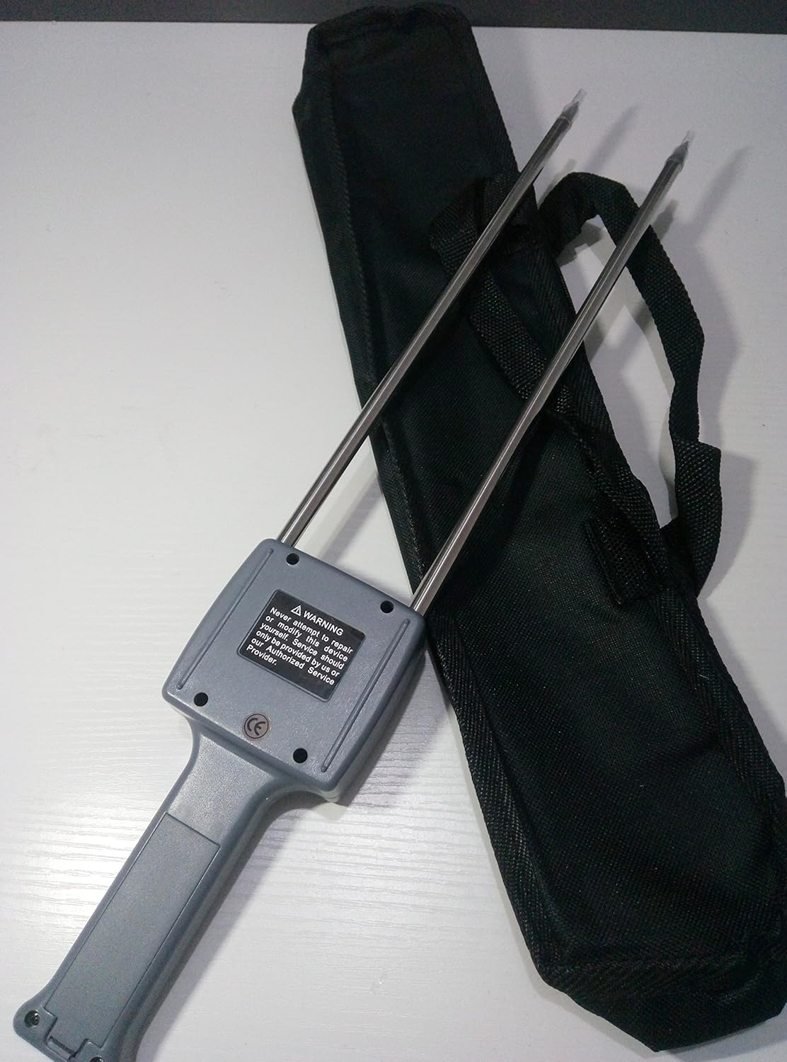 Portable Paper Moisture Meter with LCD Display Paper Bale Moisture Tester