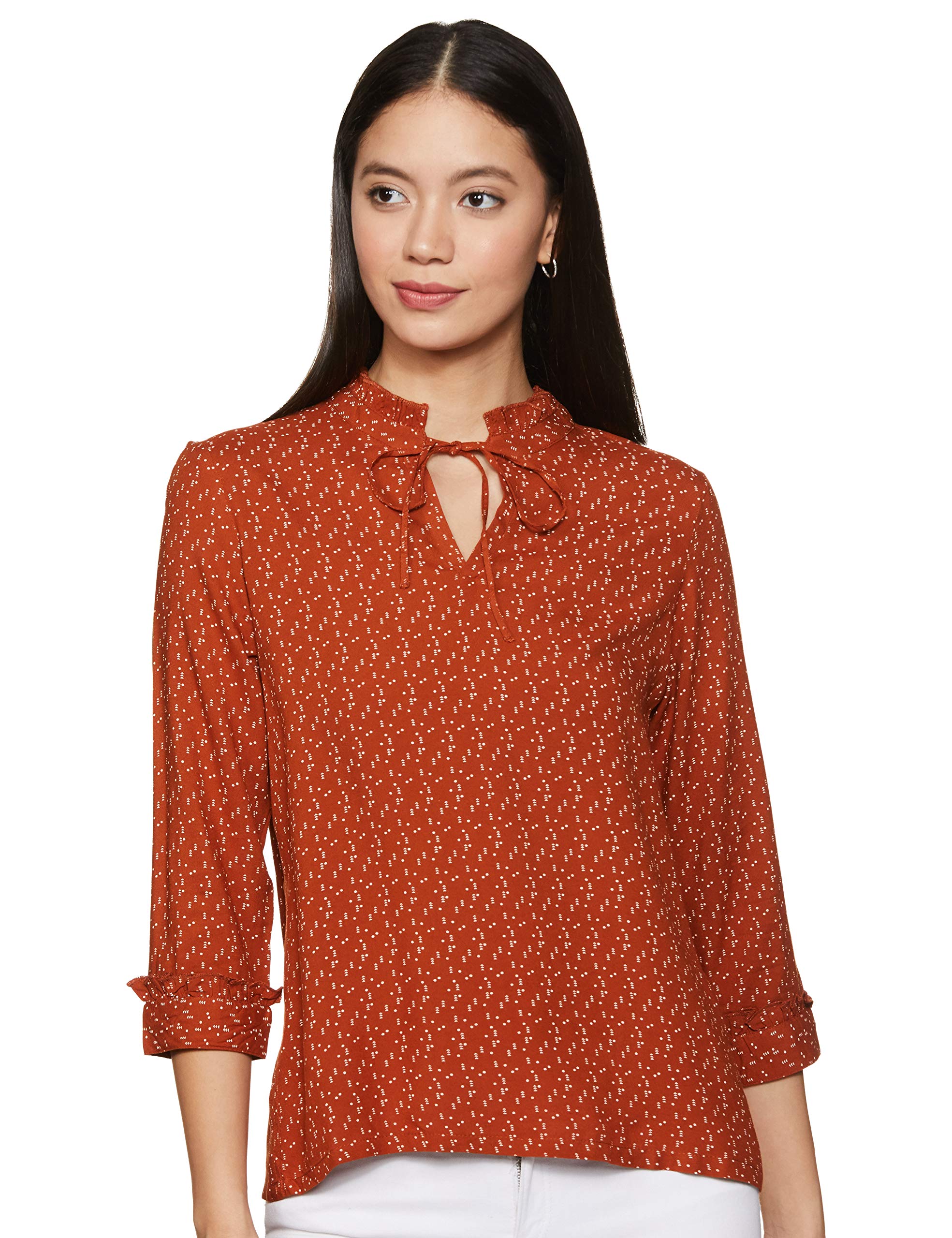 Women's Checkered Regular Fit Blouse