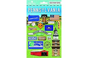 Unleash Your Pennsylvania Pride with Paper House Productions' Captivating Stickers