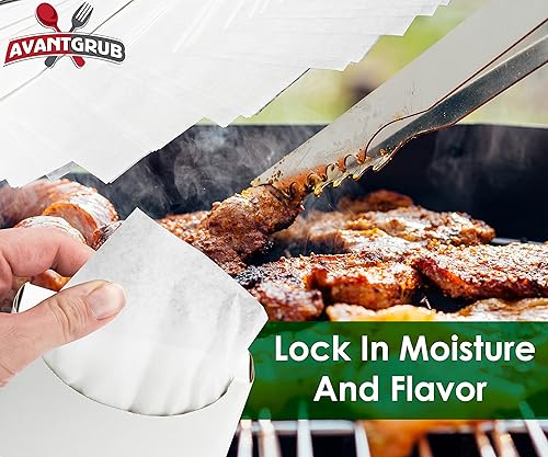Miniatura 3 de Avant Grub - Papel de hamburguesa de grado restaurante, paquete de 1000 unidades. Cuadrados antiadherentes, encerados de grado alimenticio de 5.5 x