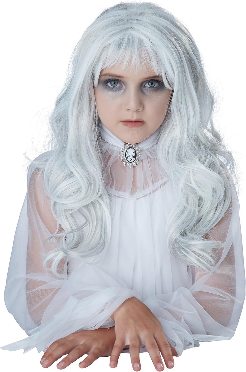 California Costumes girls Ghost Costume Wig, Gray, One Size US : Clothing, Shoes & Jewelry