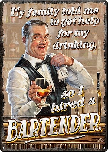 Rivers Edge Products Letrero de metal retro, de 17 x 12 pulgadas, resistente a la intemperie, para decoración de interiores o exteriores, cueva de disponible en Yaxa Costa Rica