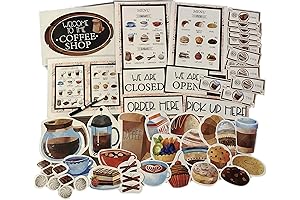 Teacher's Dream: Pretend Play Classroom Menu/Food Set