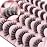 Russian Strip Lashes Yasnai DD Curl False Eyelashes Fluffy Cat eye Faux Mink Lashes Natural Eye Lashes 14 Pairs Pack