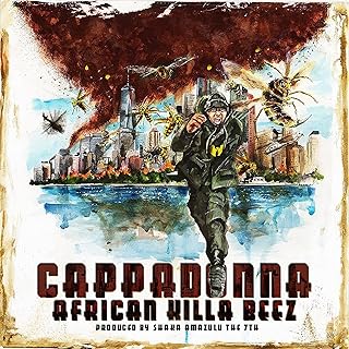 Cappadonna And Shaka Amazulu (The 7th African Killa Beez) Album Cover POSTER - 24x24 Inches