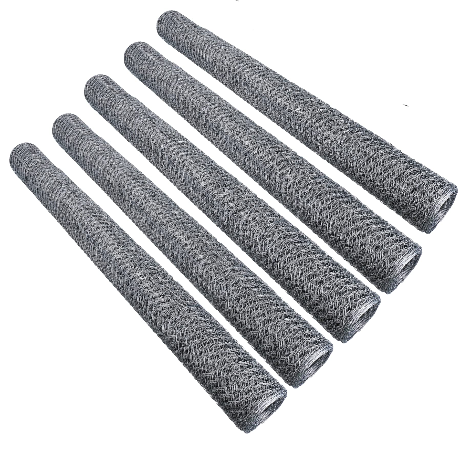 Grillage poulailler galvanisé 13mm AB Tools 50m x 0,9m (Lot de 5 rouleaux)