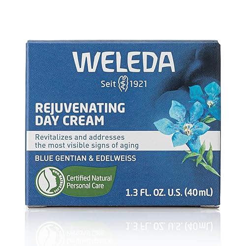 Miniatura 2 de Weleda Crema de día rejuvenecedora para el cuidado facial, 1.3 onzas líquidas, hidratante rico en plantas con genciana azul y Edelweiss