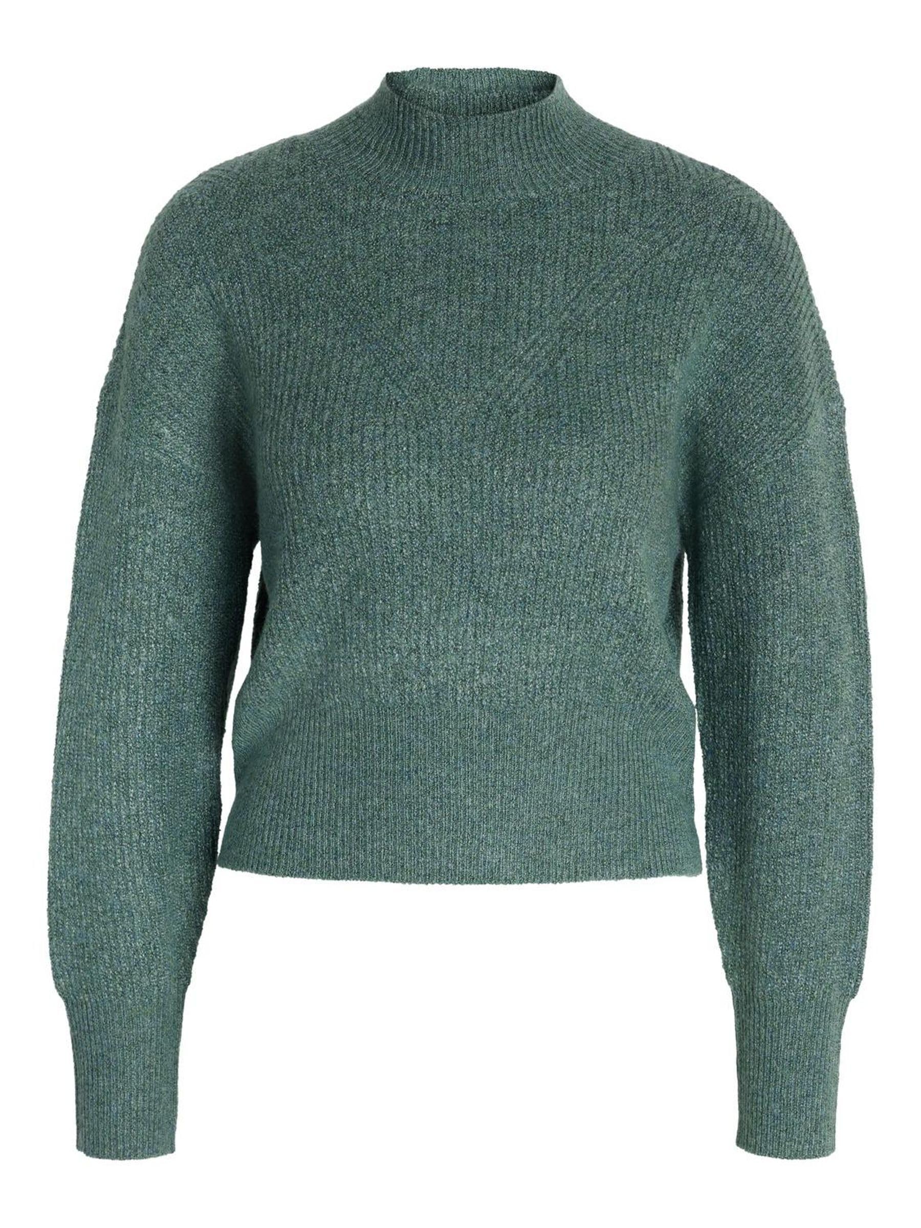 NOISY MAY NMNELLA L/S HIGH Neck Crop Knit FWD NOOS Knit Sweater,