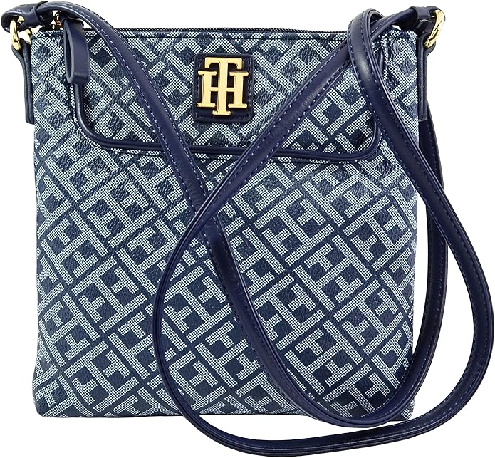 Tommy Hilfiger TH Multi Color Xbody Crossbody Shoulder Bag Handbags