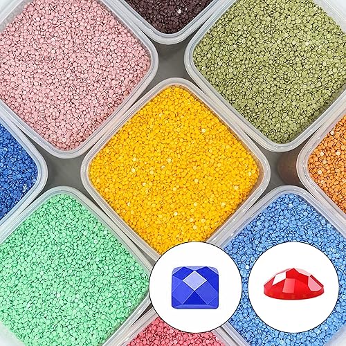 Cuentas de pintura de diamantes 153, accesorios de pintura de diamantes de repuesto para taladros faltantes, cuentas de diamante, brocas de