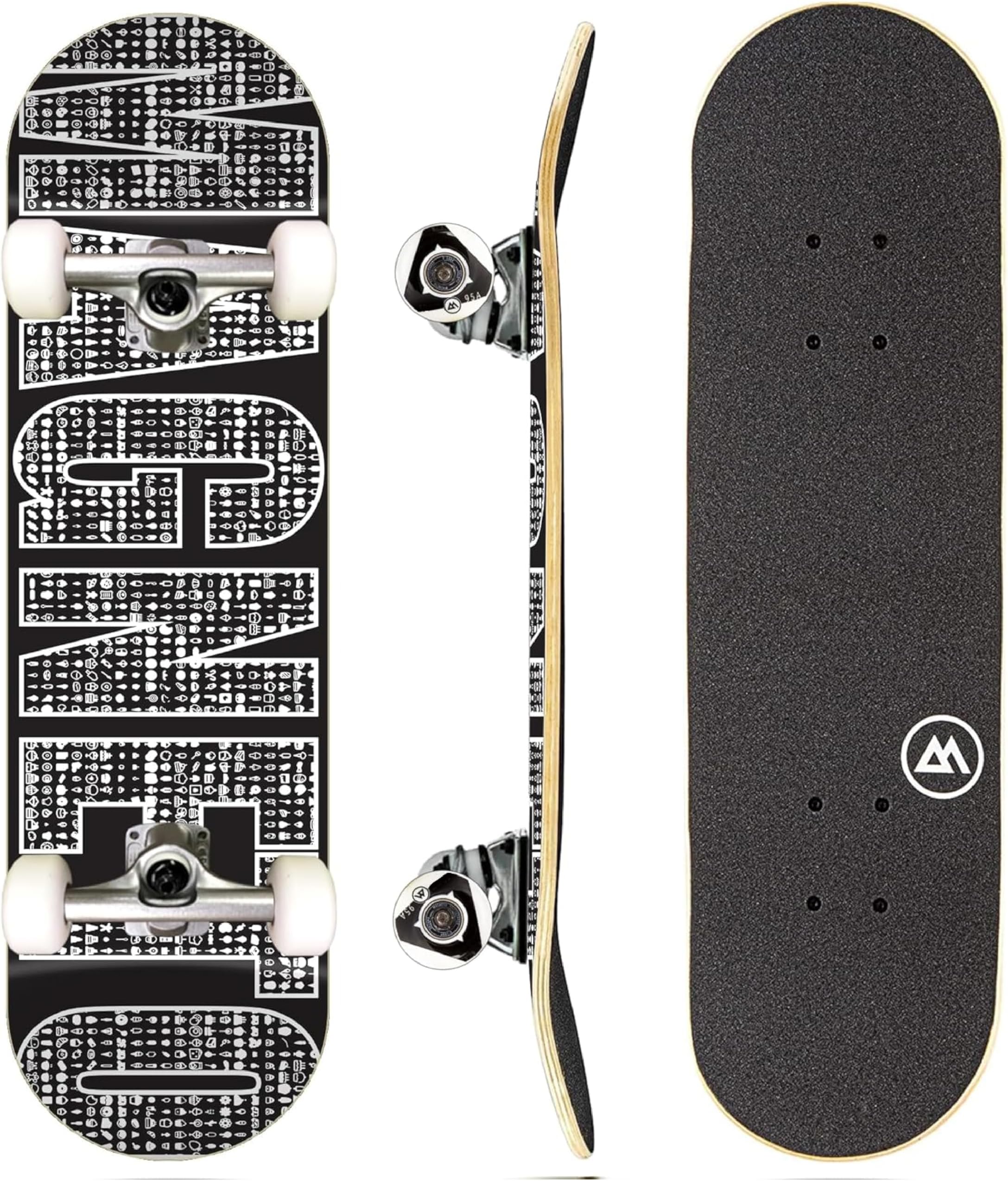 Magneto Complete Cruiser Starter Skateboard