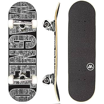Amazon.com : Magneto Complete Skateboard - 27.5in x 7.75in