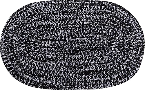 Better Trends La colección Chenille Tweed Braid es duradera y resistente a las manchas, reversible, para interiores, 100% poliéster en colores