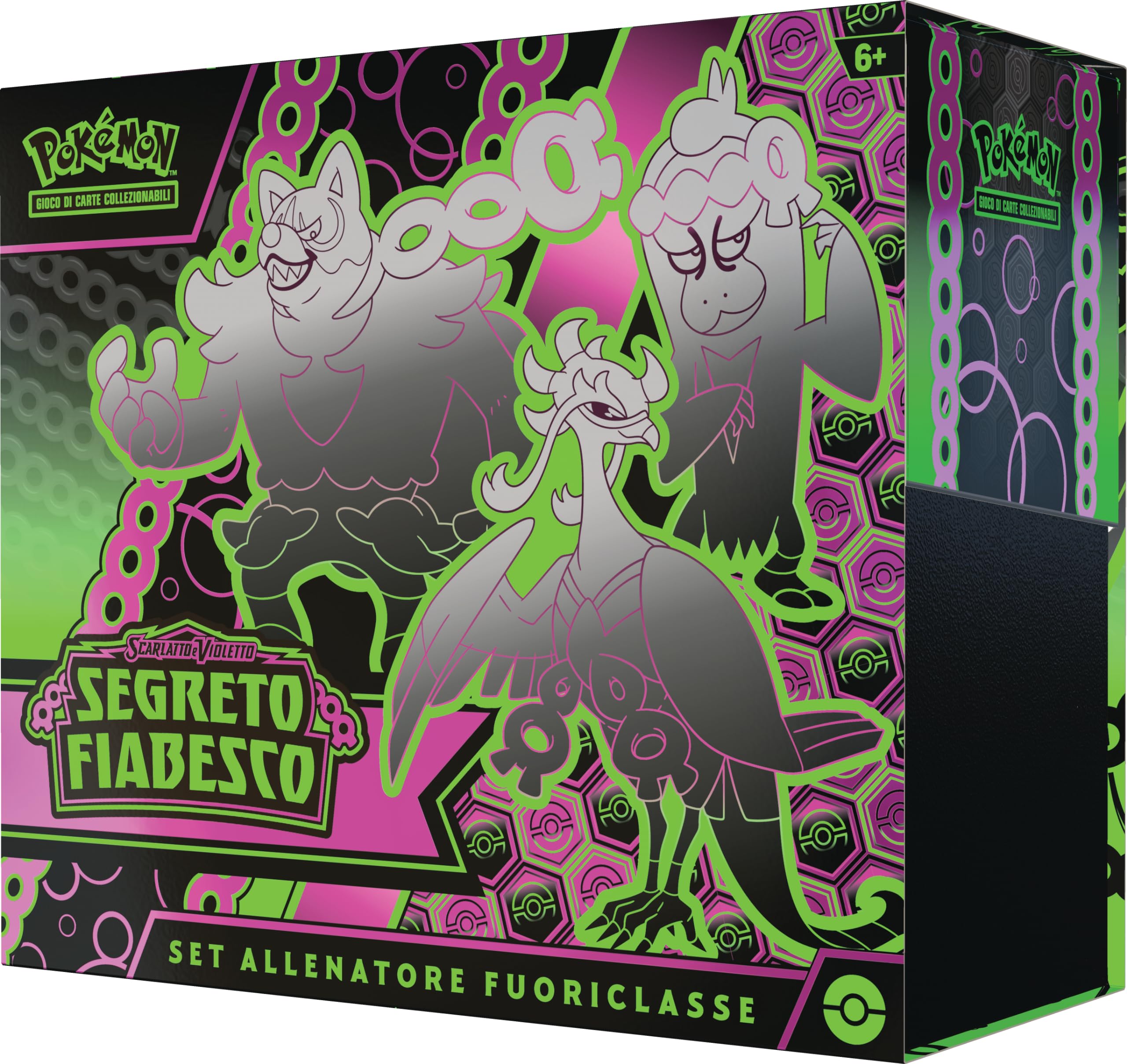 Pokémon Set Allenatore Fuoriclasse dell’espansione Scarlatto e Violetto - Segreto Fiabesco del GCC (1 carta promozionale a figura intera, 9 buste di espansione e accessori premium), ediz. in italiano