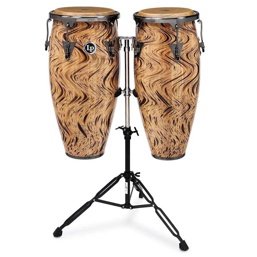 LP Aspire LPA646 コンガセット 10＆11インチ 専用スタンド付 Amazon | LP LPA646-HC Aspire 10″＆ 11″ Conga Set with Stand