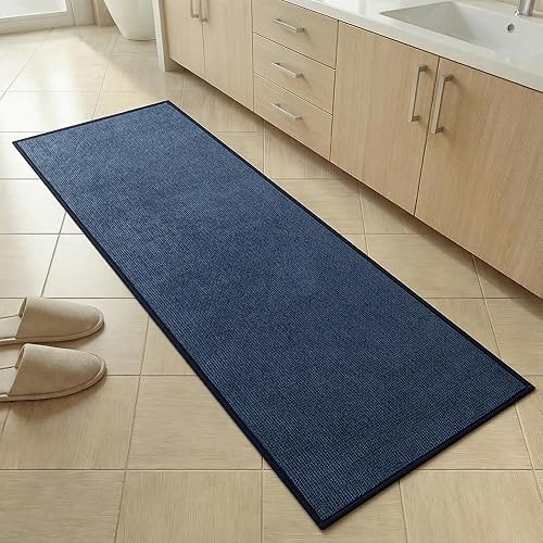 Miniatura 15 de YIHOUSE Alfombras y Alfombrillas de Baño de 16x24, Antideslizantes de Secado Rápido para Baño Absorbentes Ultra Delgadas Lavables a Máquina que