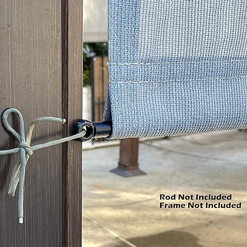 Miniatura 4 de Cubierta de sombra para pérgola  Toldo de repuesto para pérgola con paño de sombra transpirable para pérgola de 10 x 10 y 12 x 10 pies (14 pies x 90