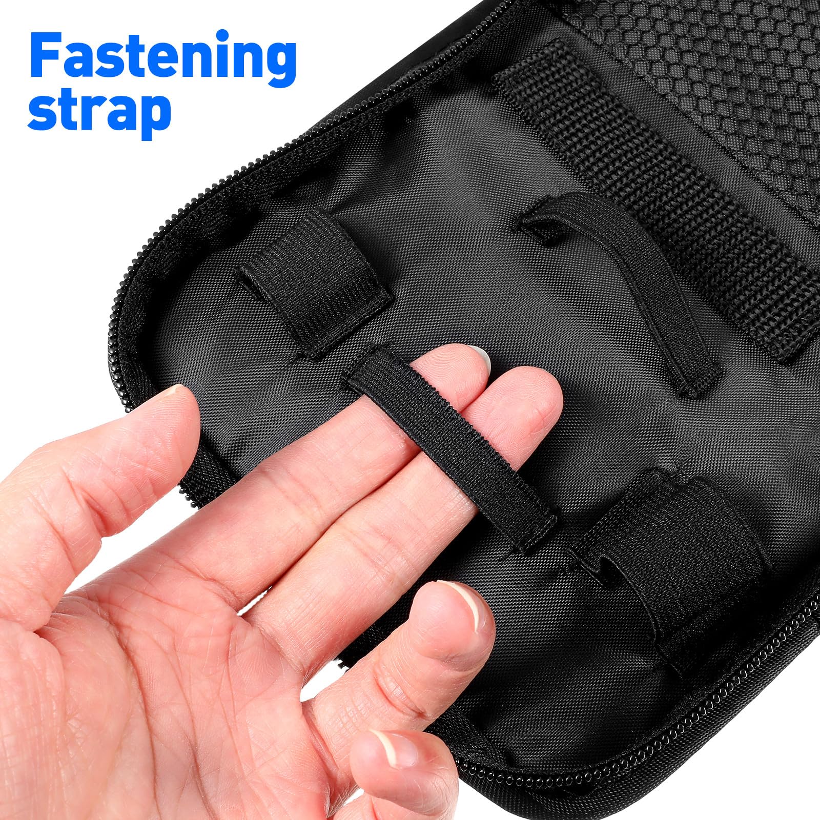 Misuratore Protezione Contro Urti 2 Pezzi di per Glicemia Custodia Stili Oxford Stili Chiusura a Zip, Facile da Trasportare Viaggi e Trasferte