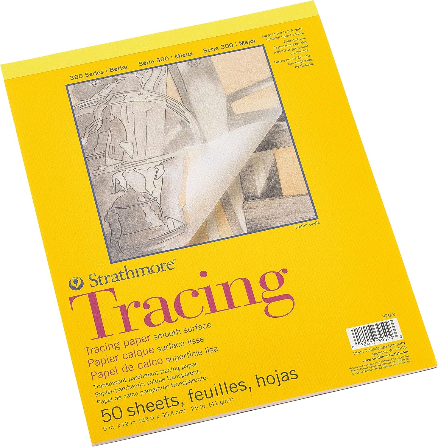 Strathmore 300 Series Tracing Pad, 12 Pack