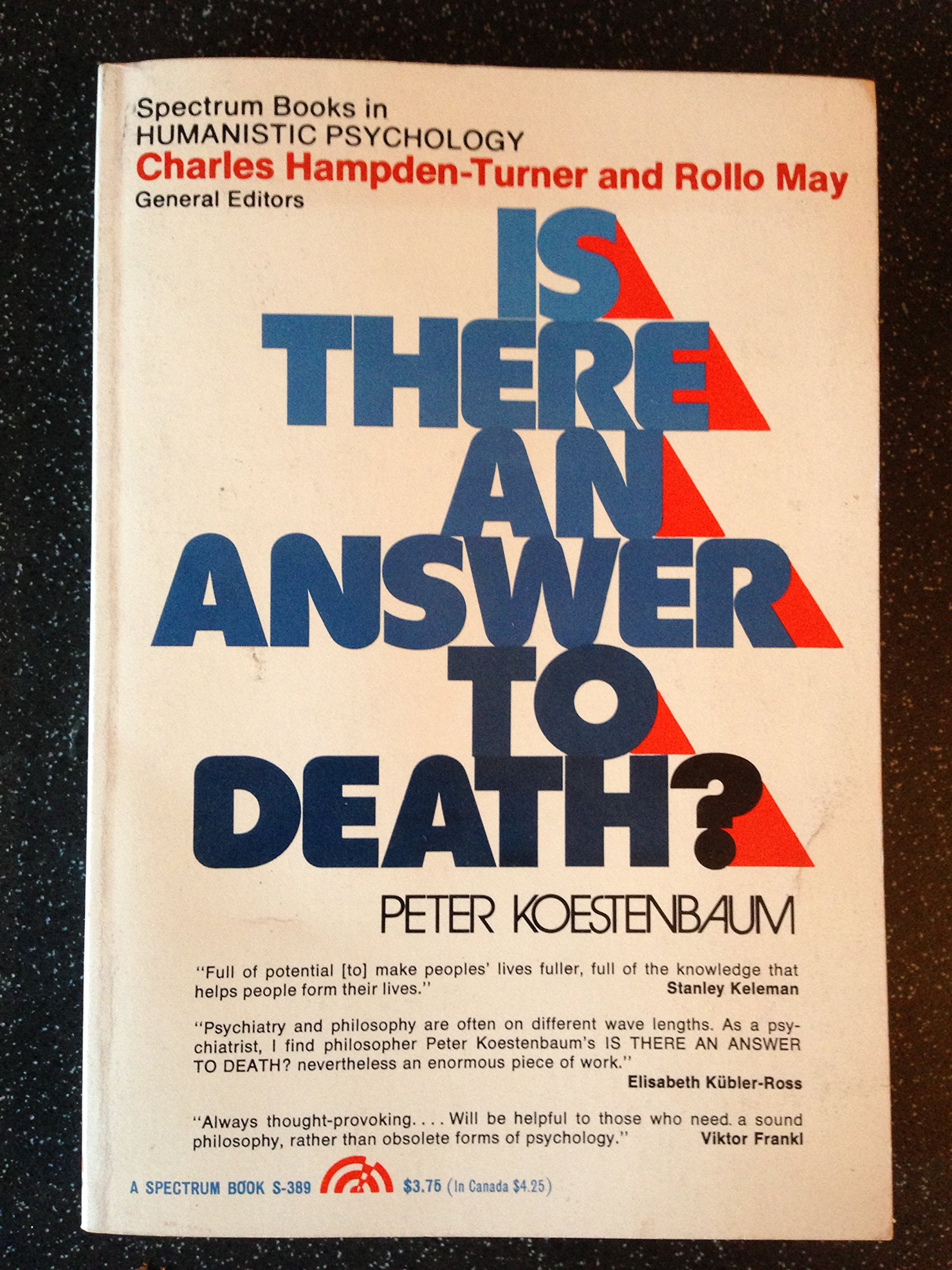 Buy Is There an Answer to Death? (Spectrum Books) — BookShops.in