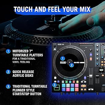 RANE ONE - Complete DJ Set and DJ Controller for Serato DJ with