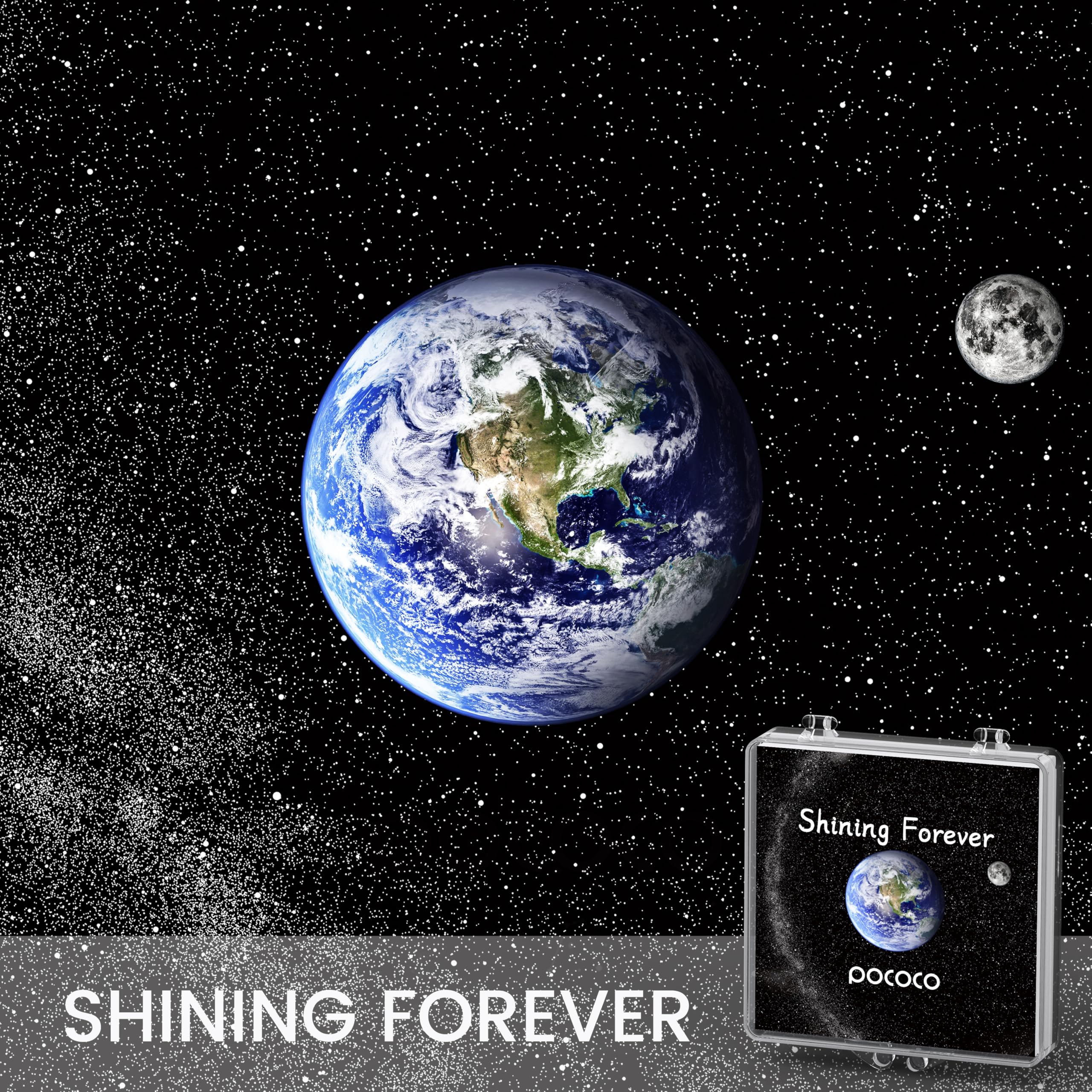 Realistyczne Dyski dla POCOCO Galaxy Lite - Projektor Gwiazd, Planetarium Domowe, 5k Ultra HD, 3 Sztuki (Bez Projektora)