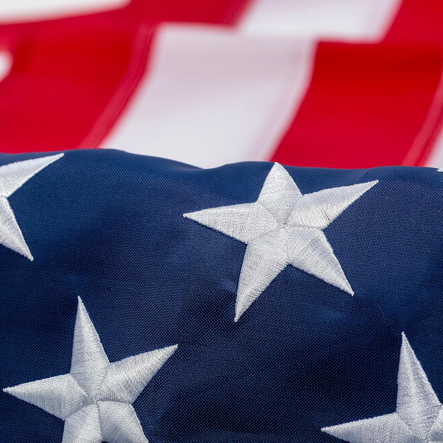 American Flags 3x5 ft for Outside, Longest Lasting, Heavy Duty US Flag with