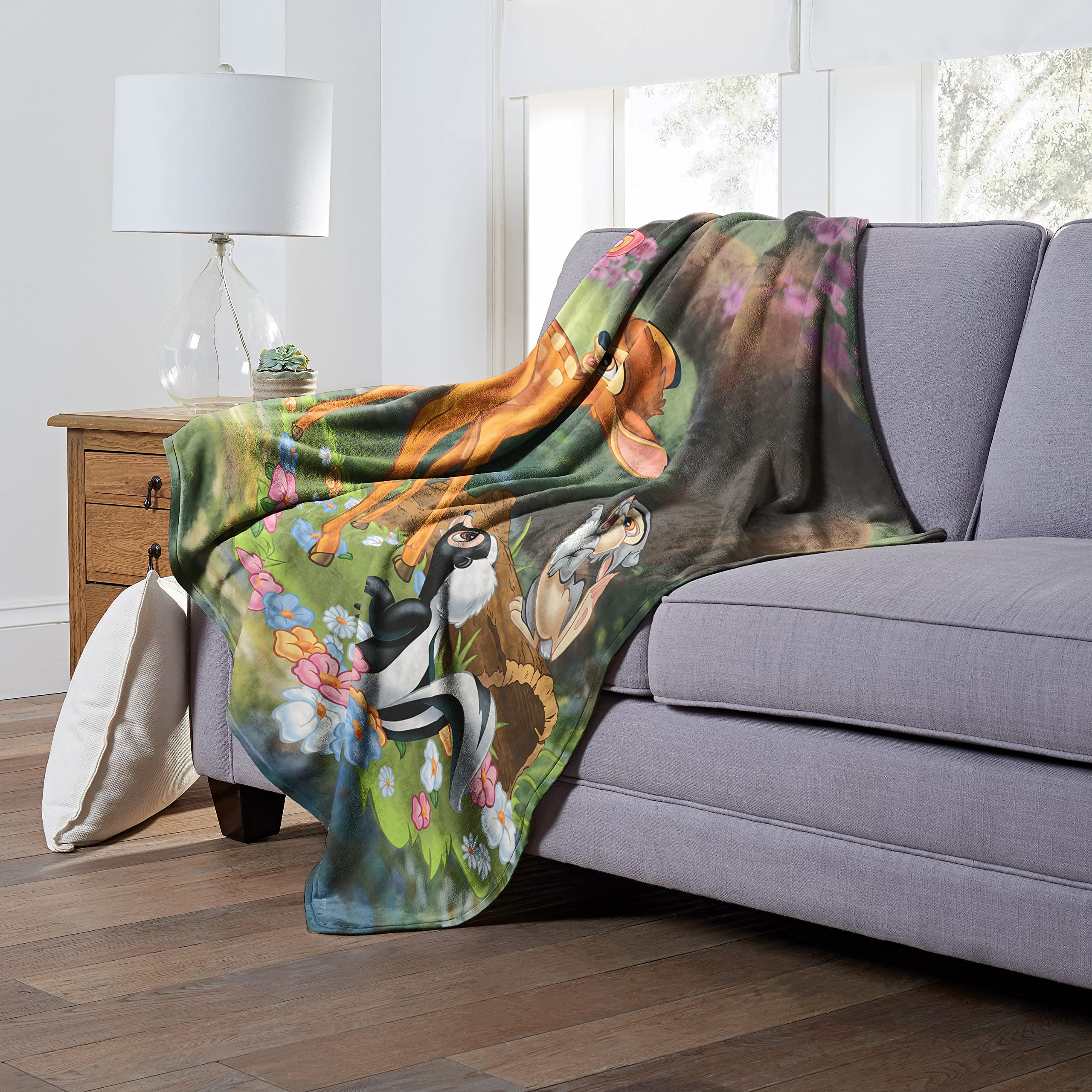 Northwest Cobertor Silk Touch, 127 x 152 cm, Bambi - Sweet Bambi