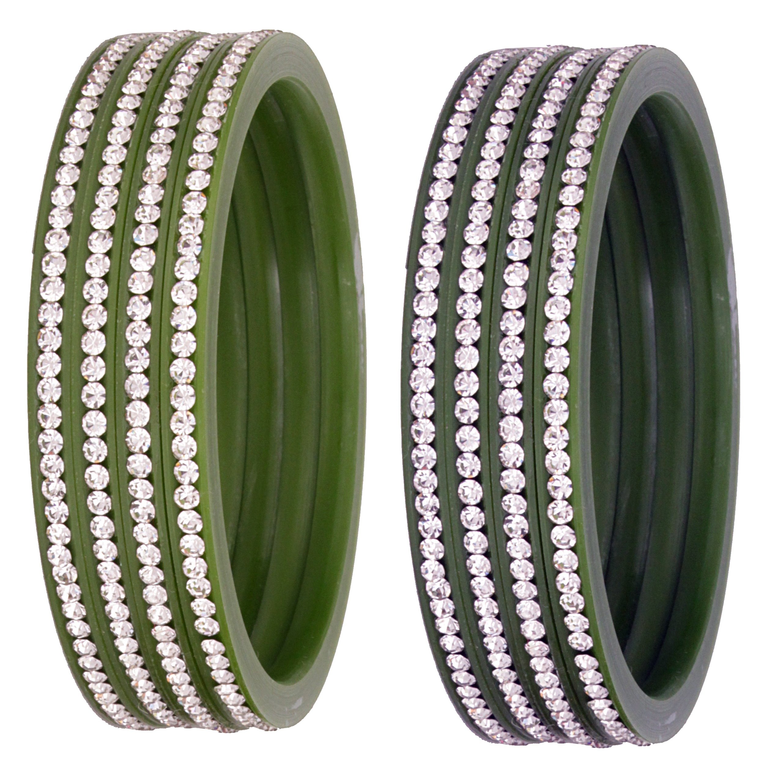 See full amazon price history chart for NMII Acrylic (Plastic) with Zircon Gemstone Studded worked Glossy Finished Bangle Set For Women and Girls, (Green_2.6 Inches), Pack Of 8 Bangle Set NMII Acrylic (Plastic) with Zircon Gemstone Studded worked Glossy Finished Bangle Set For Women and Girls, (Green_2.6 Inches), Pack Of 8 Bangle Set (B0782K7WJX) Amazon Price History, Amazon Price Tracker