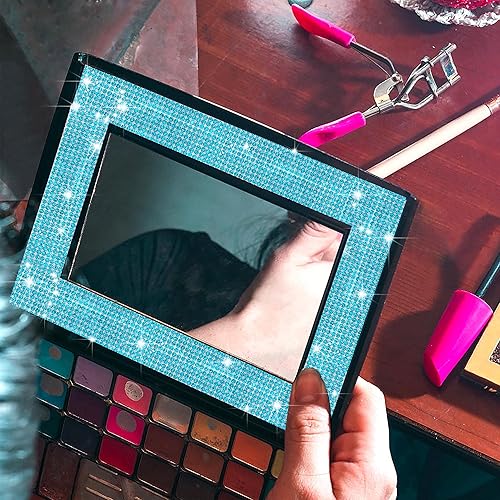 Miniatura 3 de GUGANEL Tiras autoadhesivas de diamantes de imitación de cristal azul lago, para manualidades con diamantes de imitación de 0.079 pulgadas para