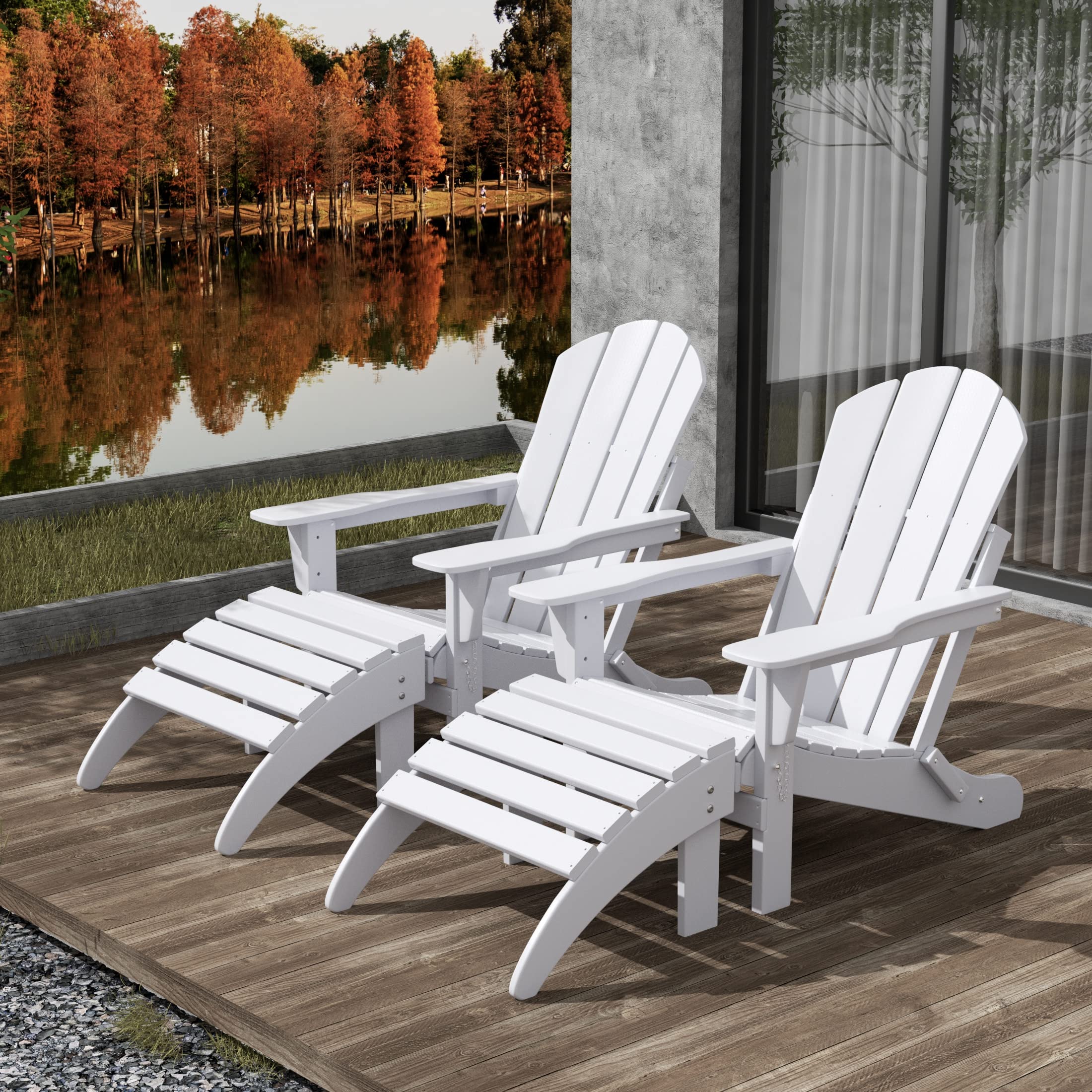 westintrends folding adirondack chair