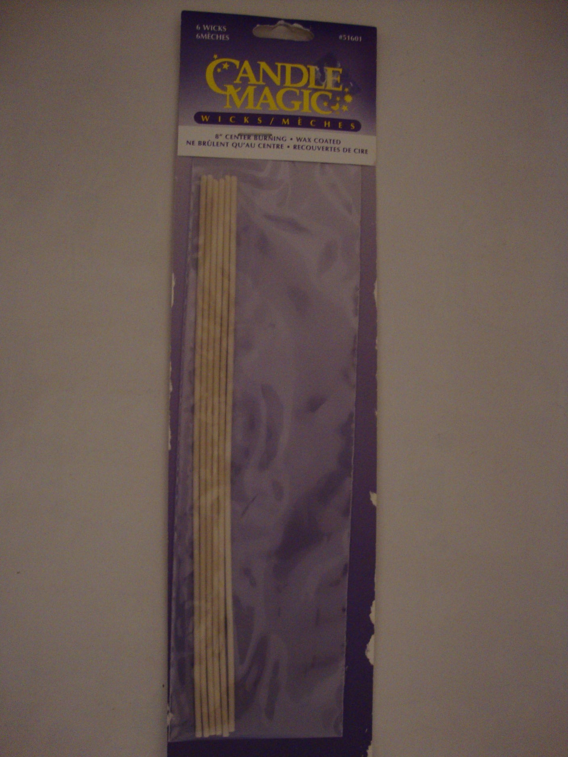 Candle Magic 8" Wicks 6pk