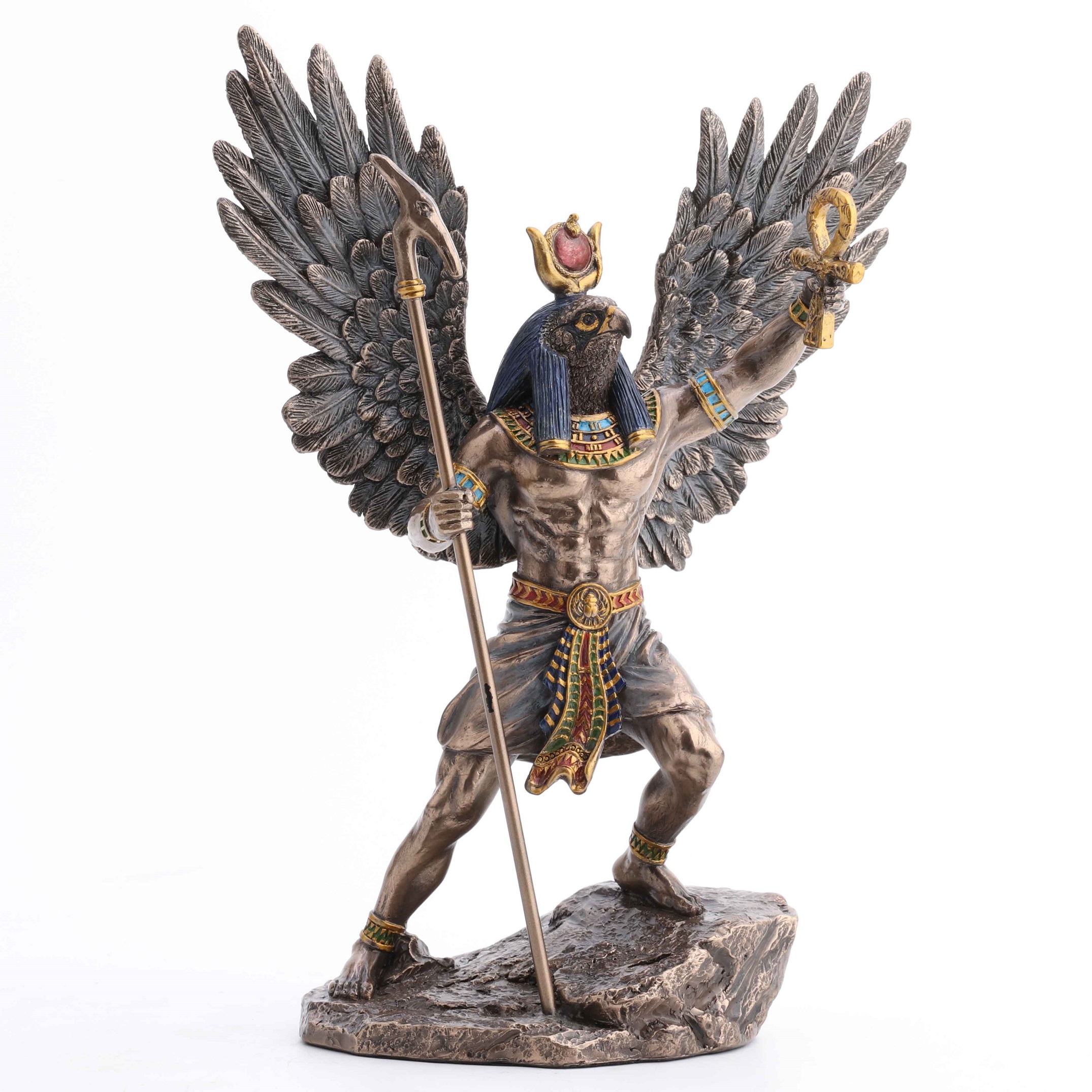 Amazon.com: Veronese Design 10 3/8 Inch Egyptian Sun God Ra Cold