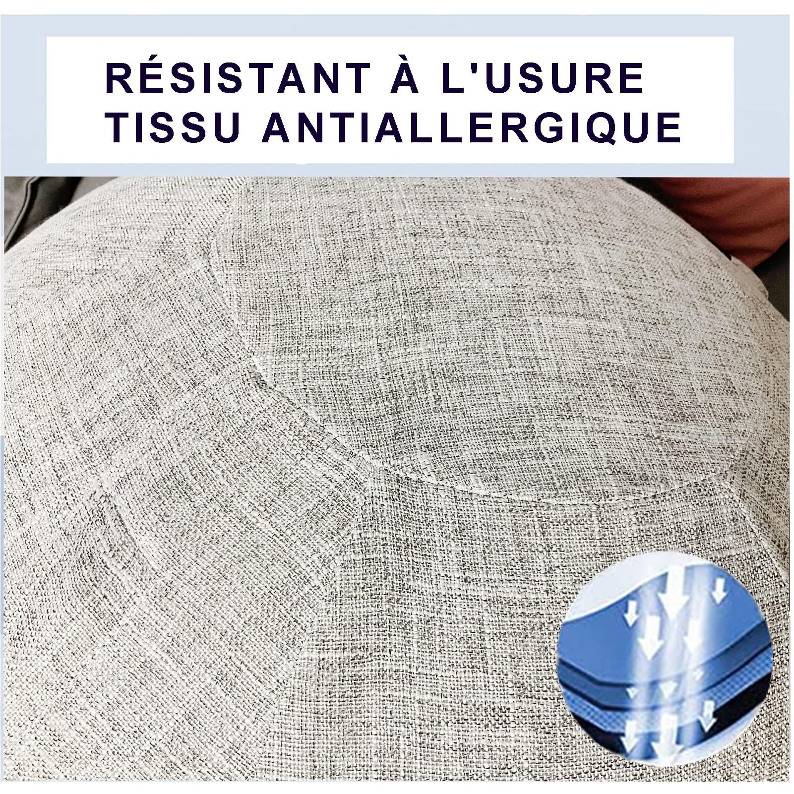 Palla Ginnastica PVC Anti-Scoppio Palla Per Sedersi Tessuto Di Rivestimento Resistente E Indeformabile - Ideale Per La Tonificazione E La Seduta Dinamica