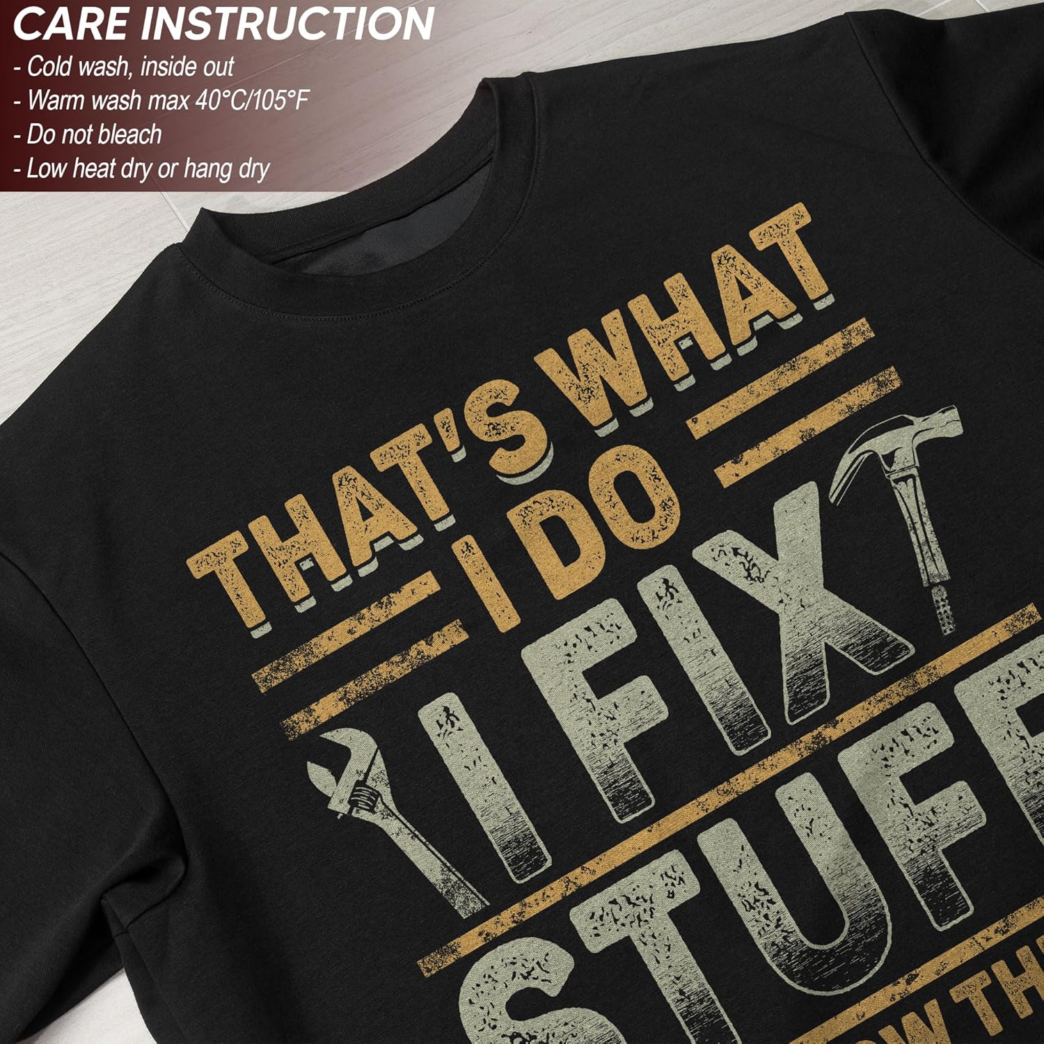 That's What I Do I Fix Stuff and I Know Things Shirt, I Fix Stuff and Know Things Tshirt for Men 1